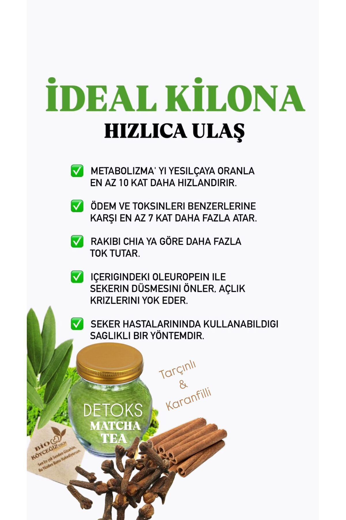 Köyceğizden Sofranıza Mucizevi Matcha / Detox...