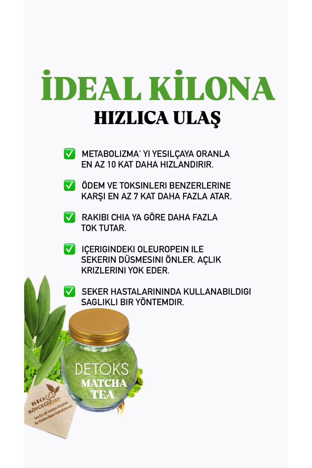 Matcha / Detoks Zayıflama , Kış Hastalıkların...