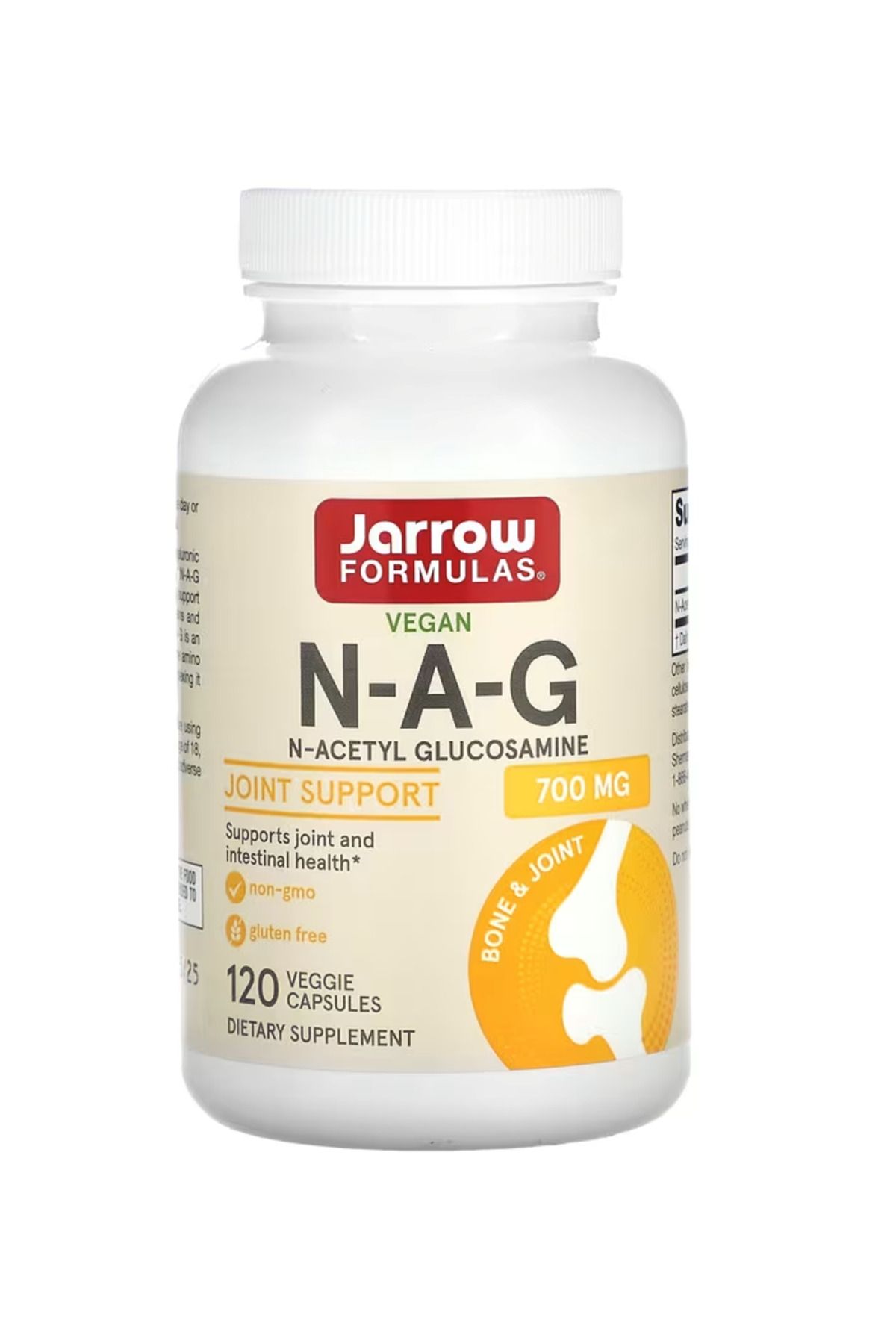 Jarrow Formulas N-a-g 700 Mg- 120 Veggie Caps...