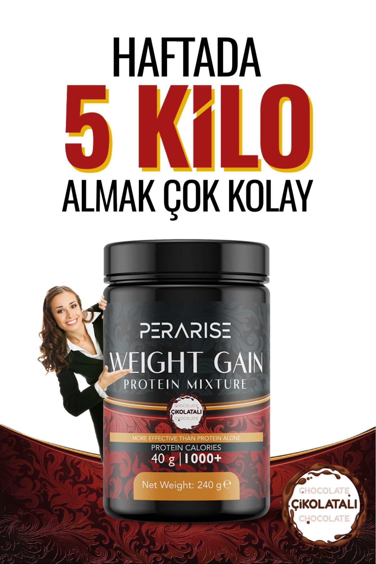 PeraRiseKilo-aldırıcı IştahAçıcı Kilo Alma Pr...