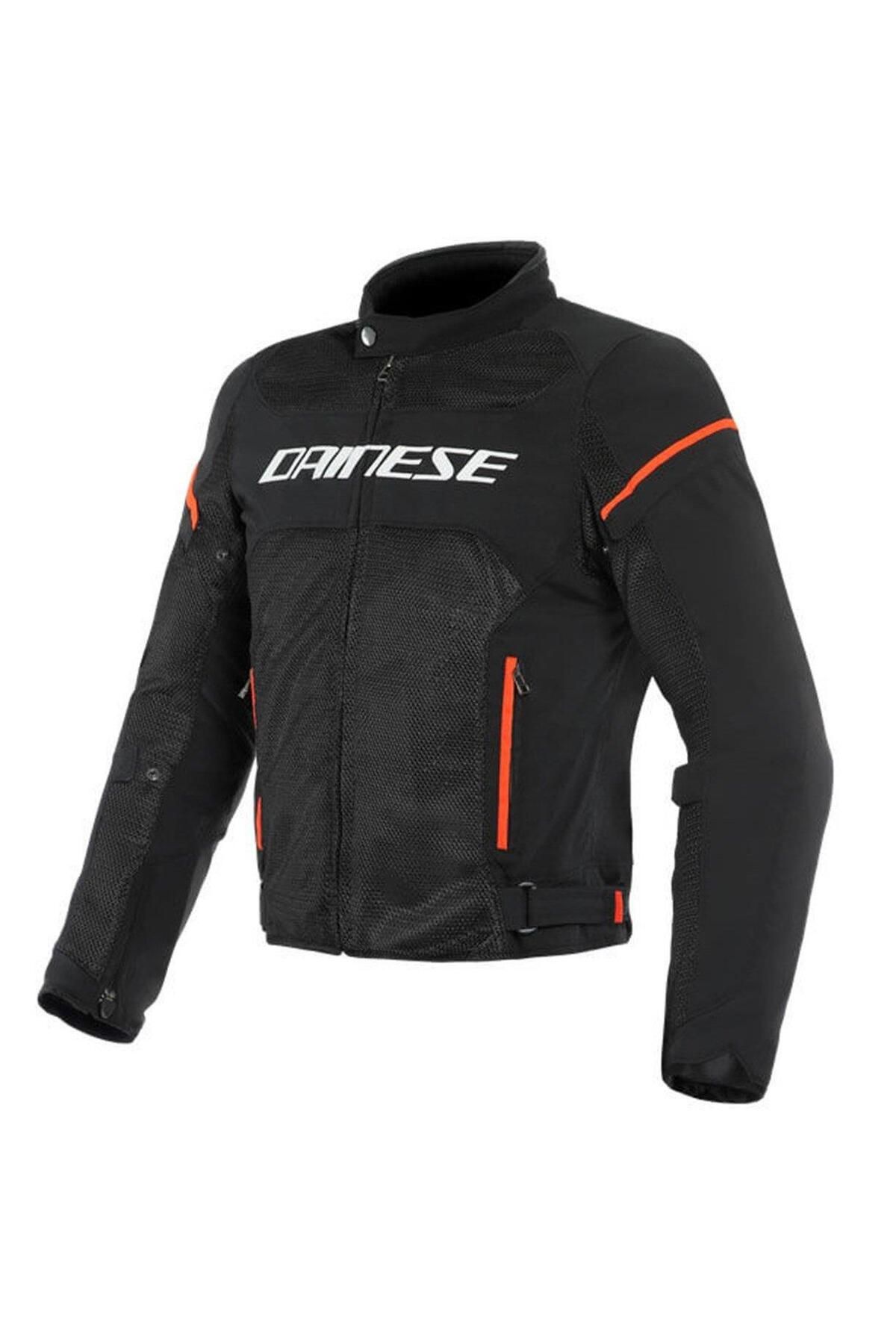 Dainese Air Frame D1 BlackWhite Fluo Red Teks...