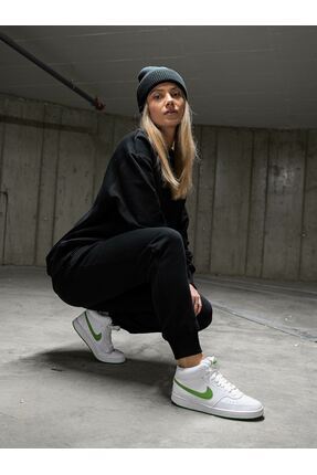 Court Vision Mid Beyaz Sneaker Sportie Image 1