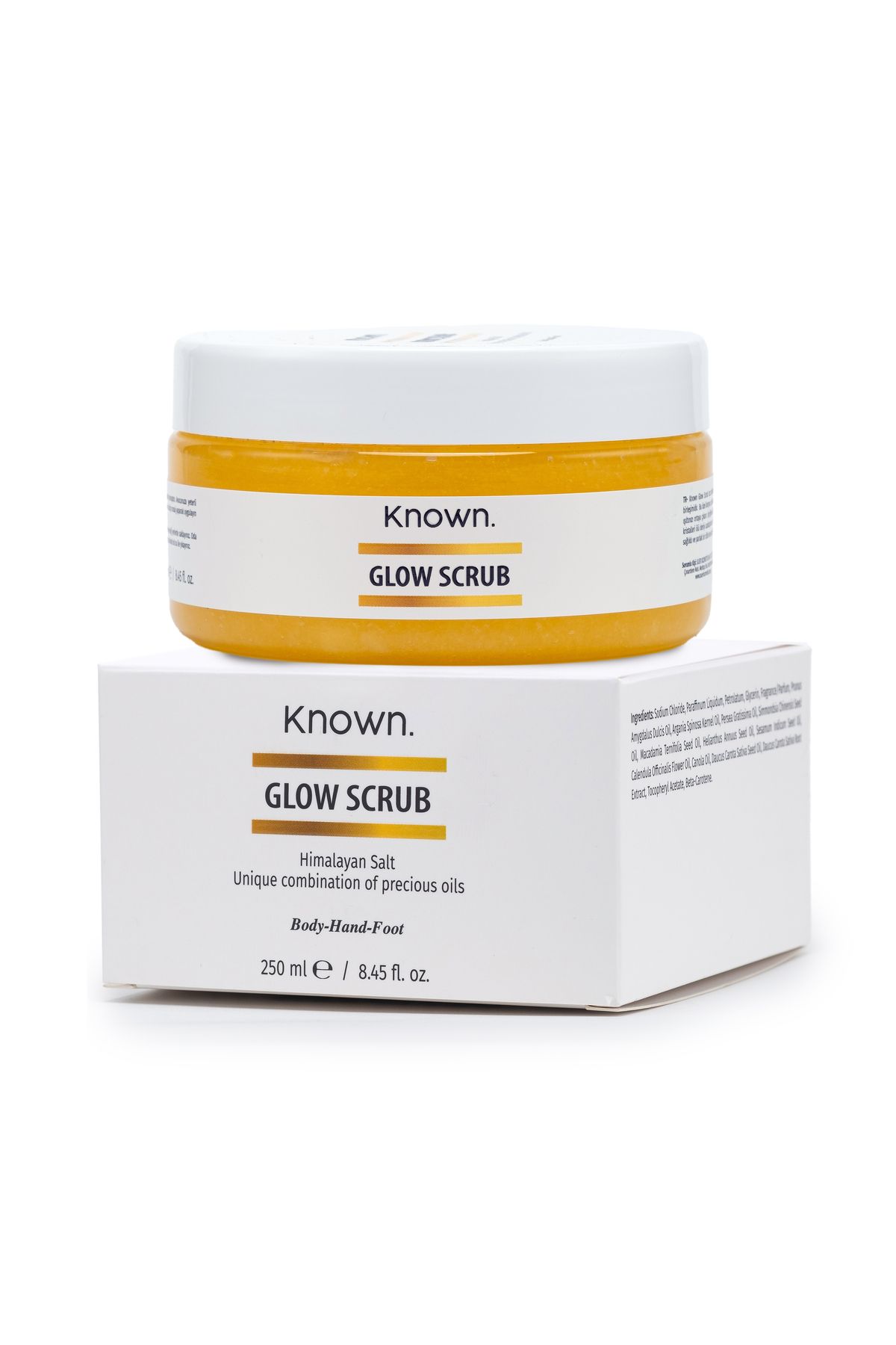 Glow Body Scrub Besleyici Arındırıcı Nemlendirici Vücut Peelingi