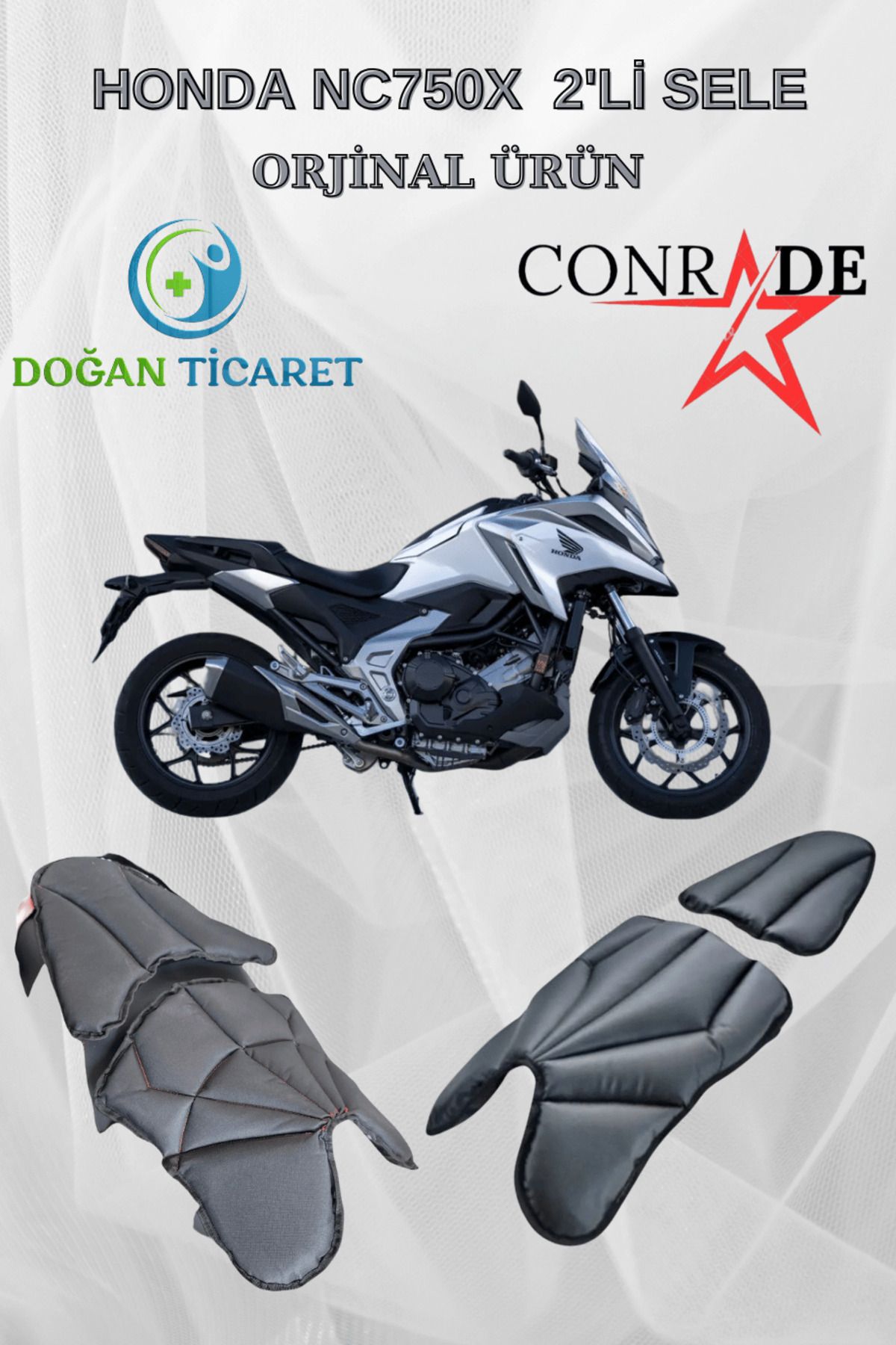 conrade Honda Nc750x Uyumlu2'li Konfor Sele Y...