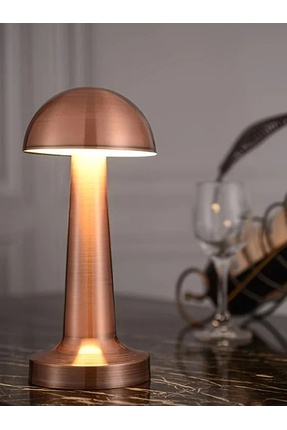 HL-5414 Lotus Şarjlı Dekoratif Dokunmatik Masa Lambası 3 Renk Modlu Image 0