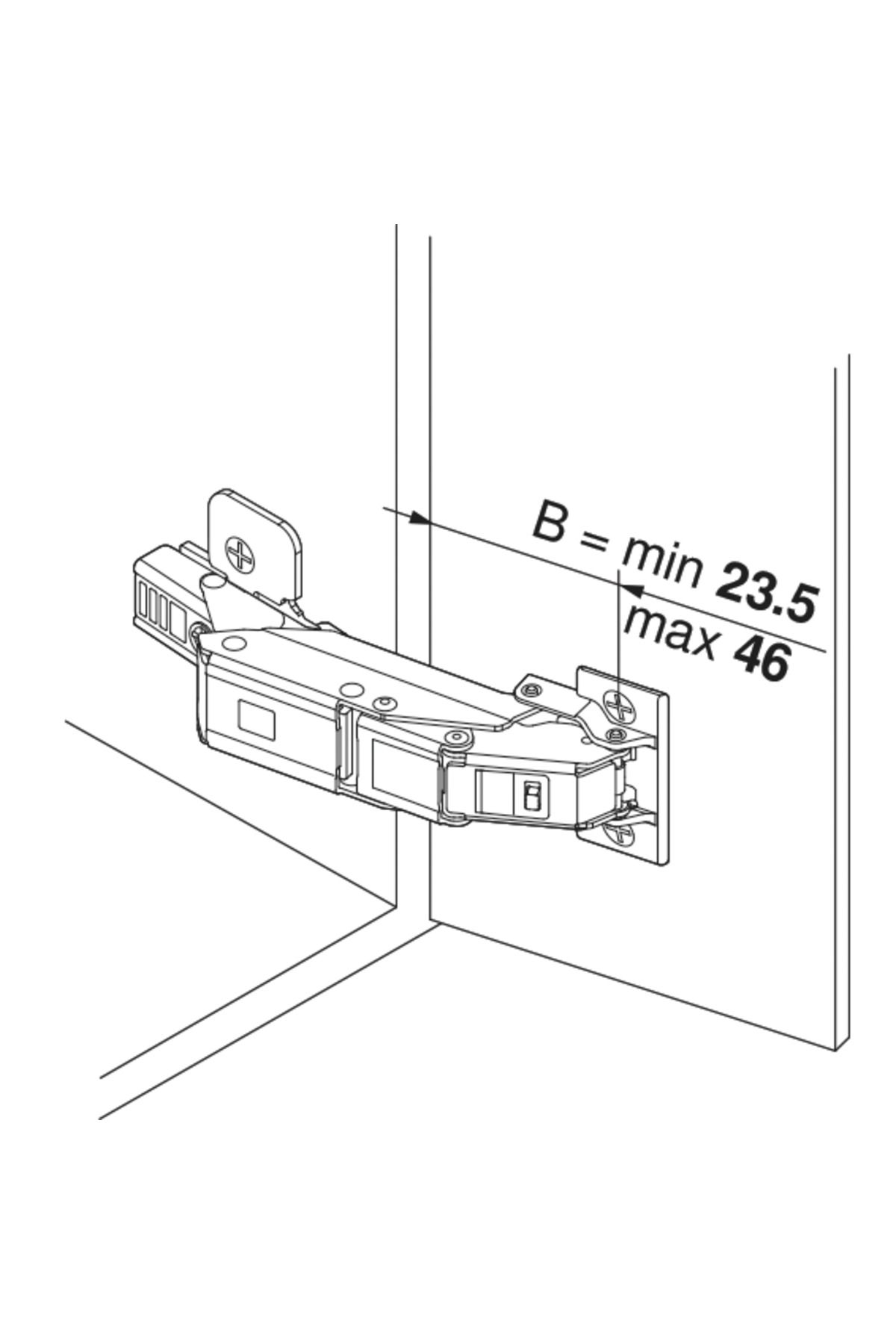 Clip Top Otion Ince Kapak Menteşesi 71b453t 173l6100