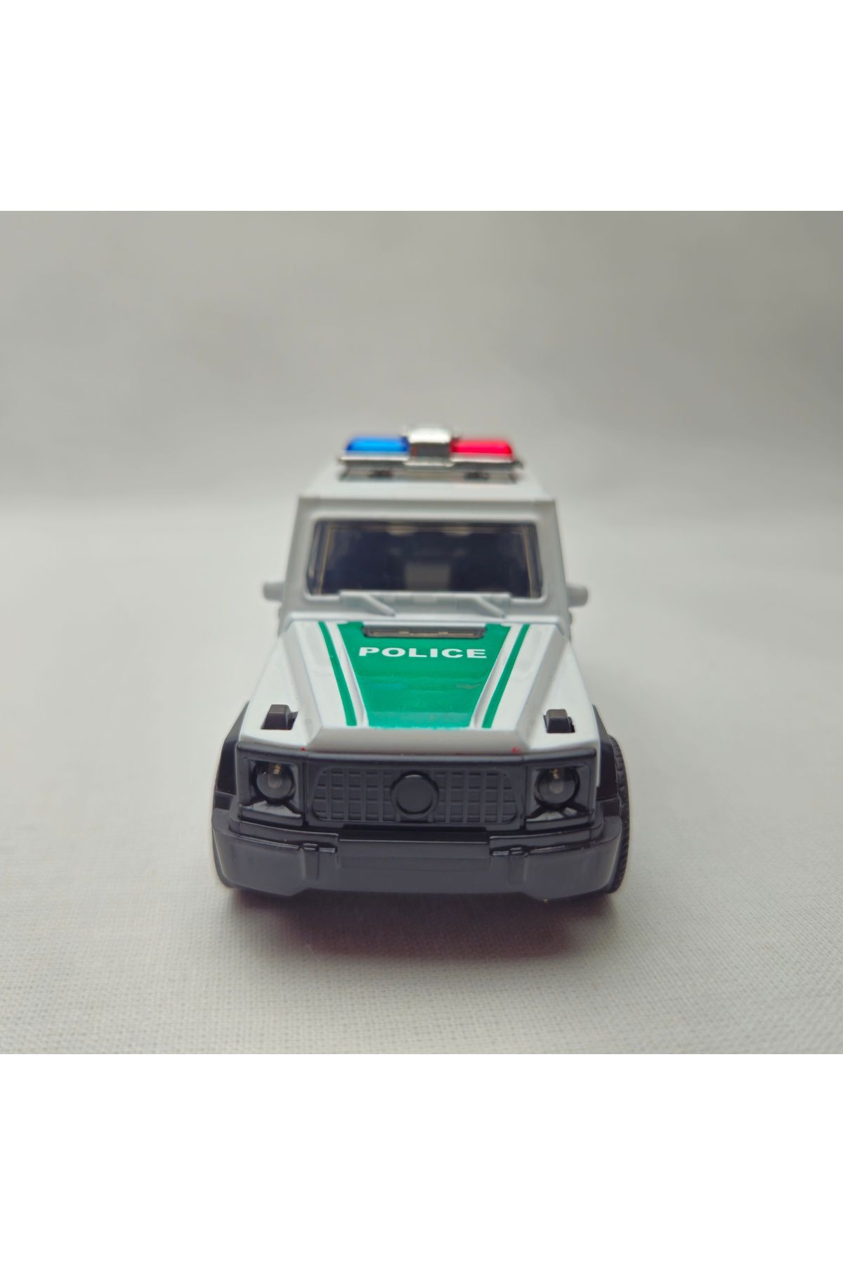 1:32 Mercedes G Kasa Polis Die Cast Çek Birak Koleksiyon Araba