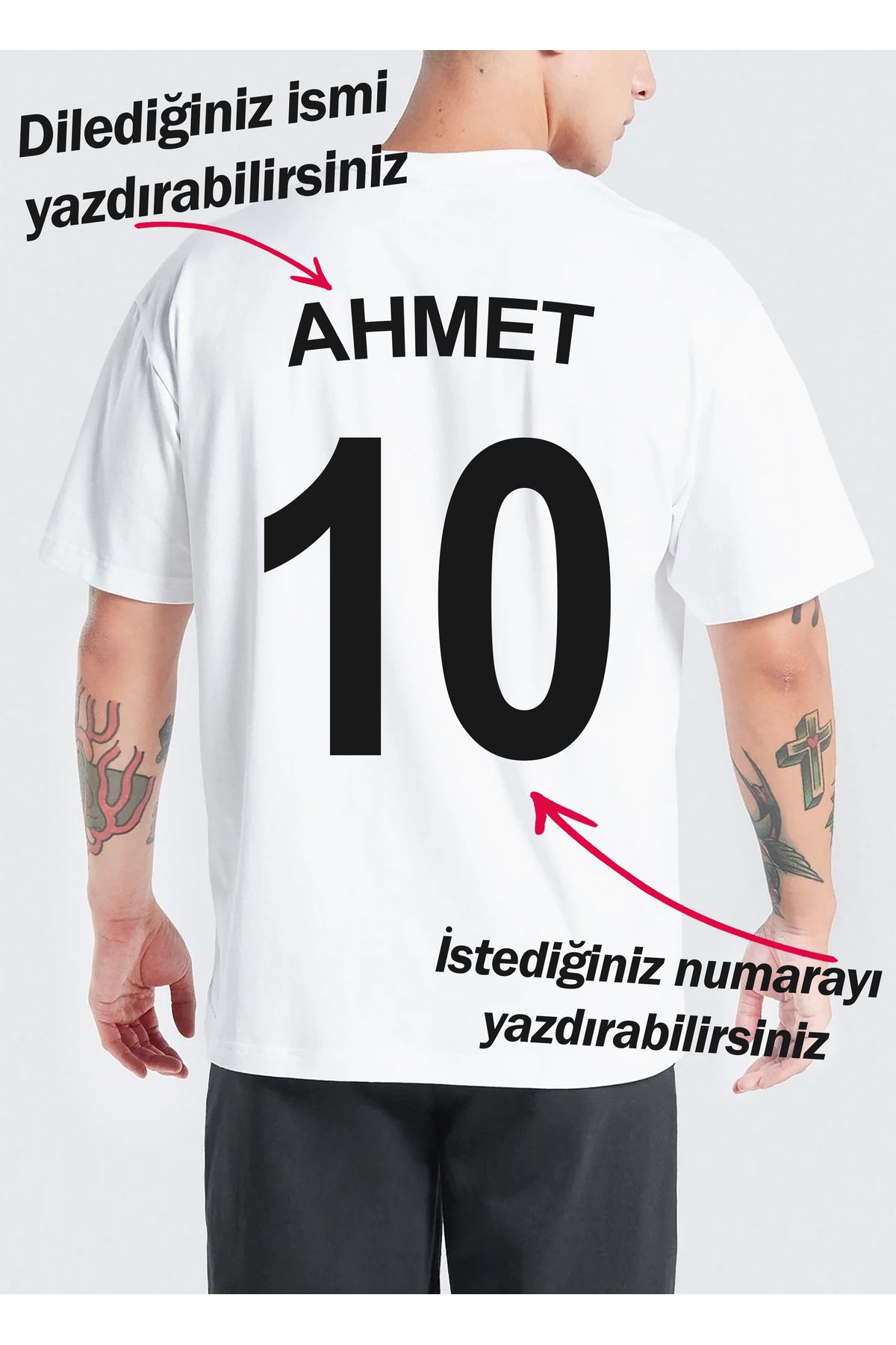 DarkiaKişiye Özel FutbolcuForma Tarzı İsim ve...