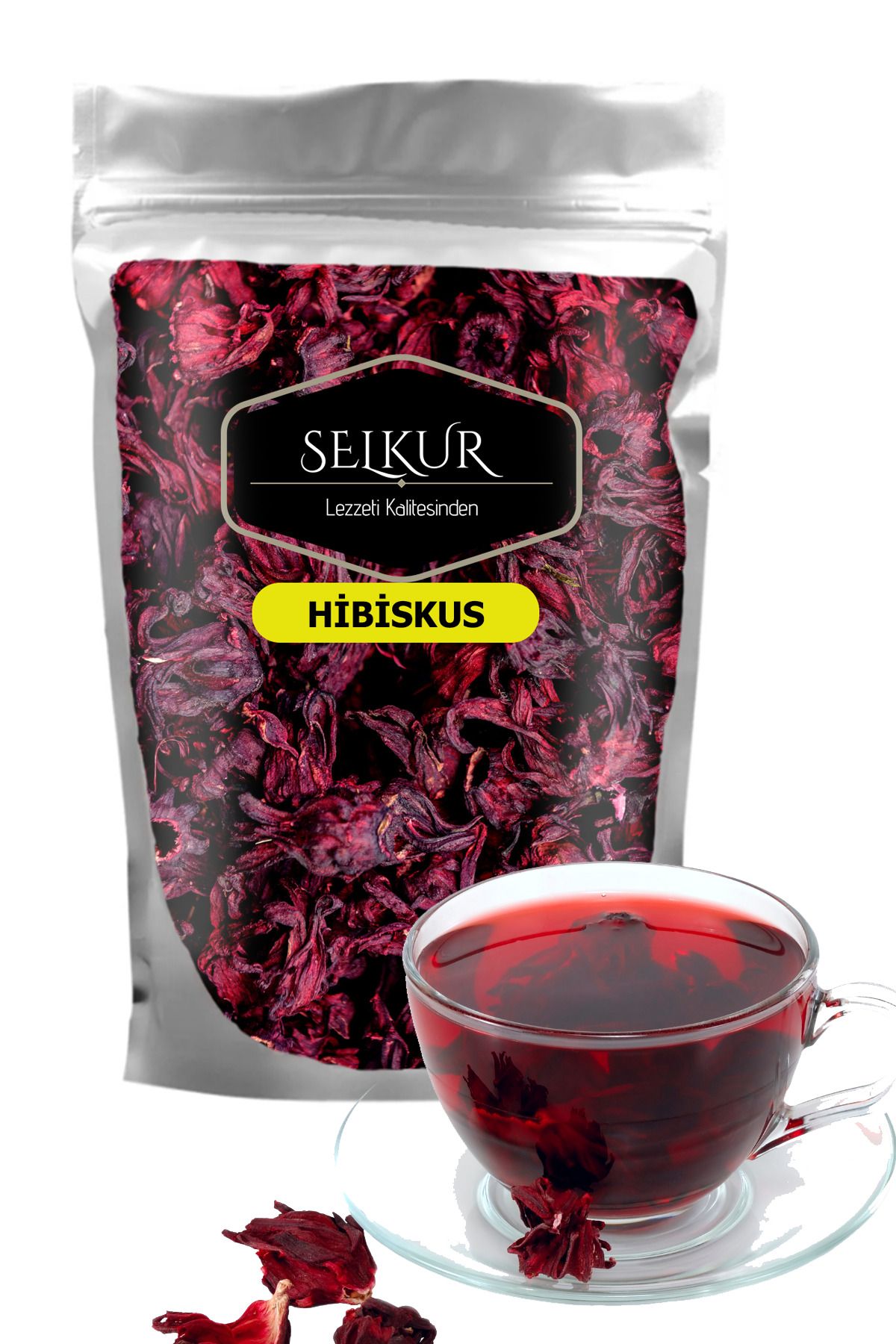 SELKURHibiskus Çayı 100grÇiçek Hibiskus