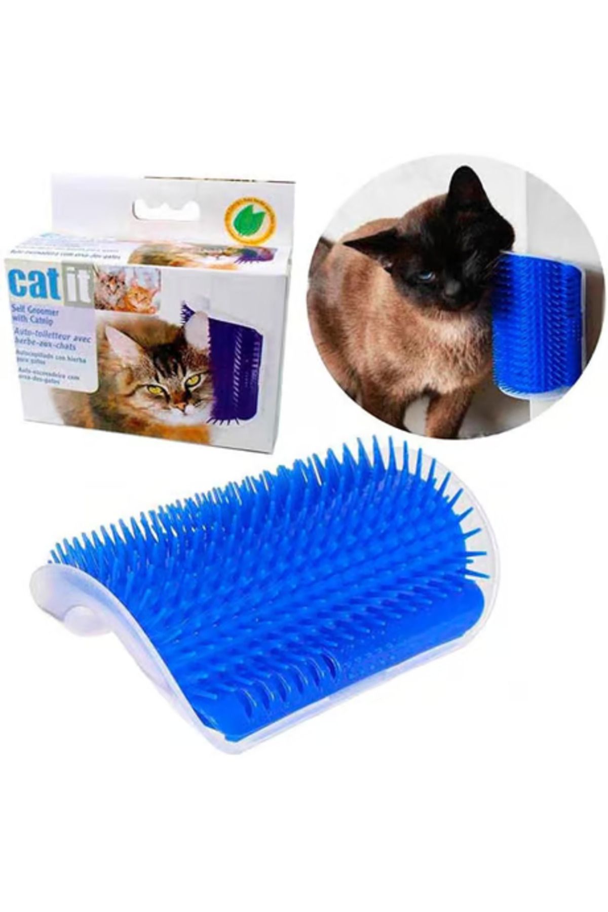 Catit Kedi Otlu Kedi Kaşıma Aparatı (Self Groomer) - Petshopundan