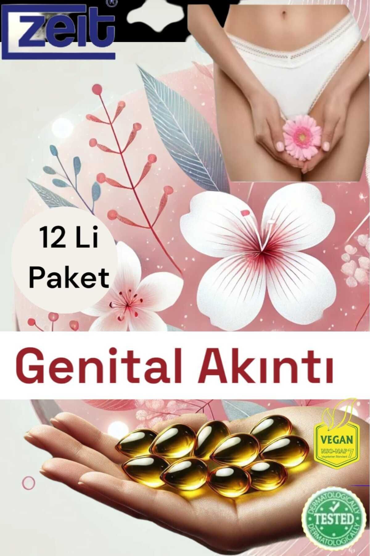 Ozonlu Vajinal Daraltıcı Ve Toparlayıcı Krem | Akıntı Koku Genital Bölgede Destekleyici Bakım 6'lı