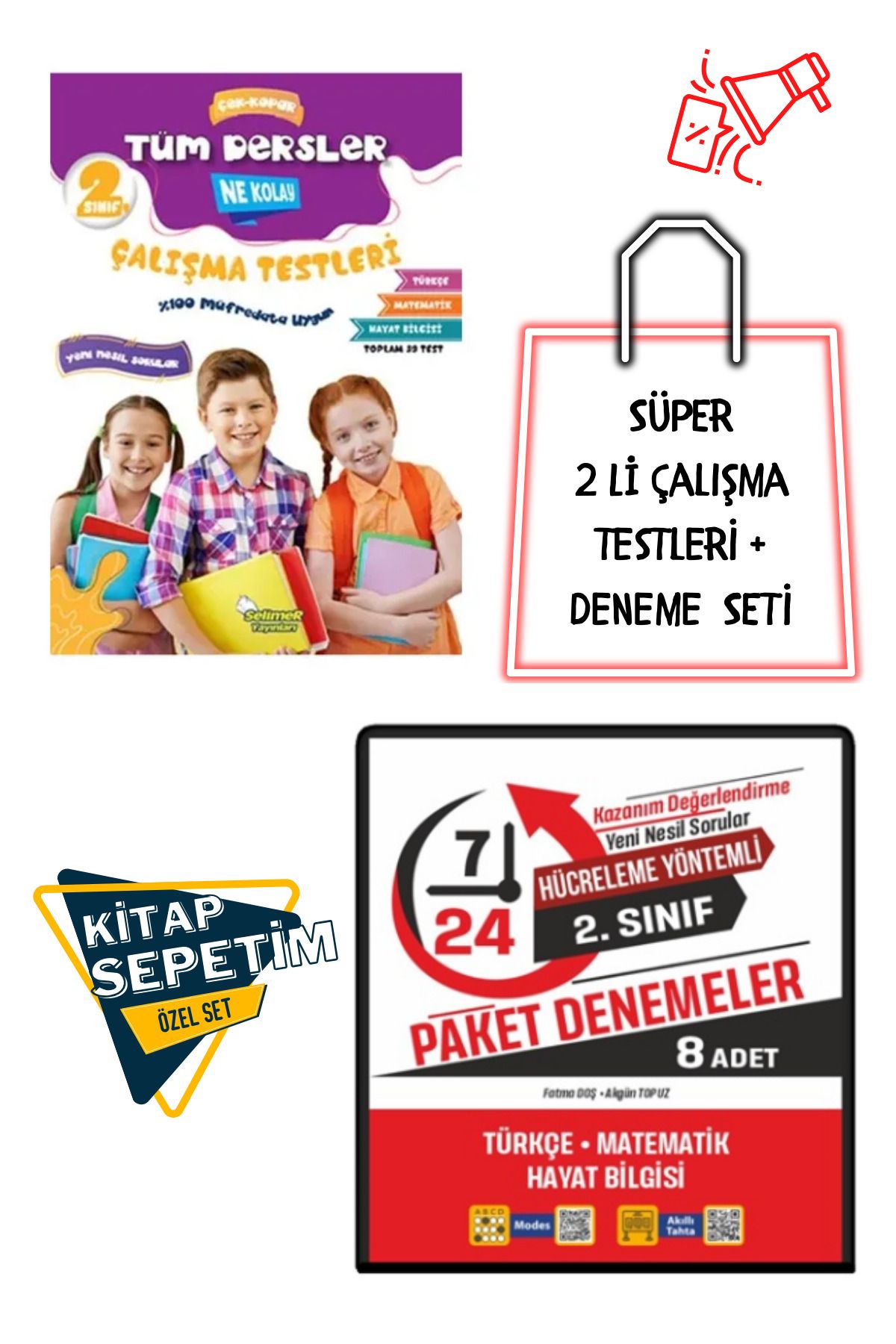 Selimer Yayınları 2.SınıfPaket Deneme + Çalış...