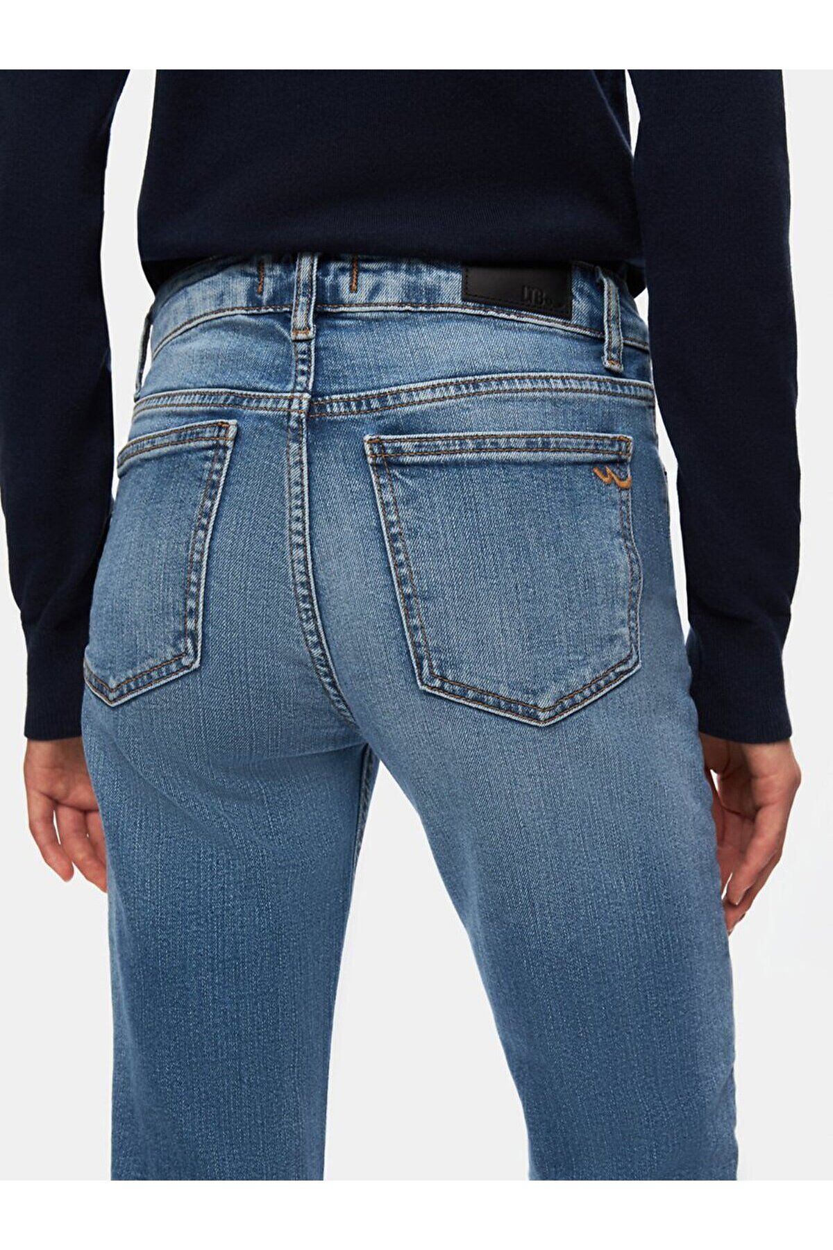 Lıssıe Cropped Flare Jean Pantolon