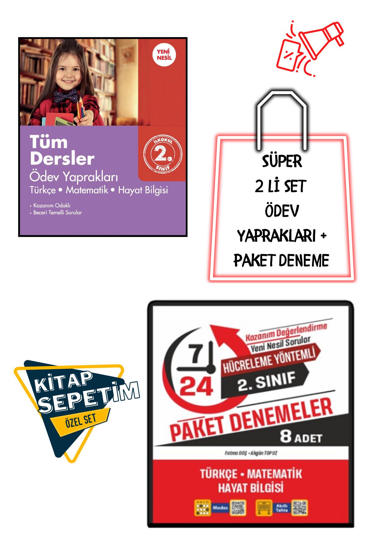 Selimer Yayınları 2.SINIFPAKET DENEME + TÜM D...