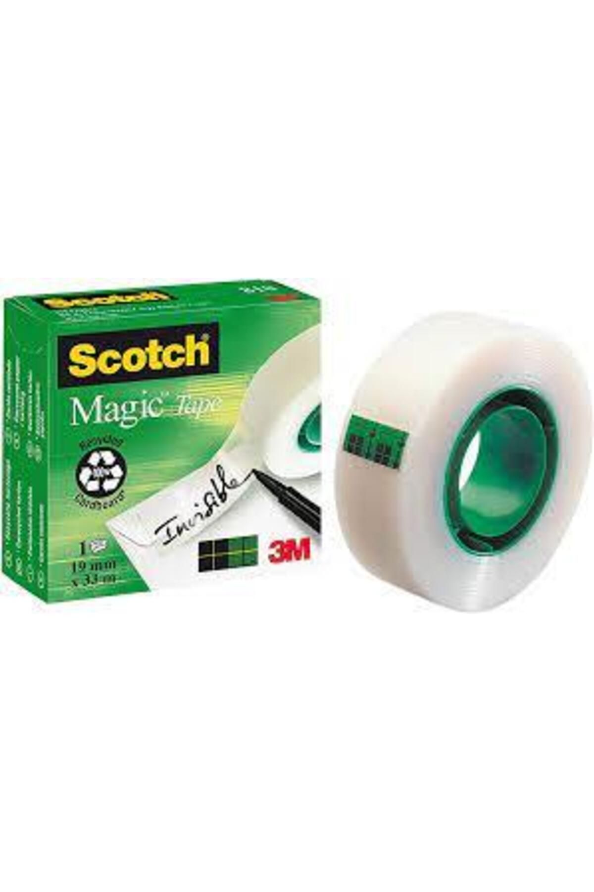 Scotch 4'lü 3m 810 Magic BantGörünmez 19mm 33...