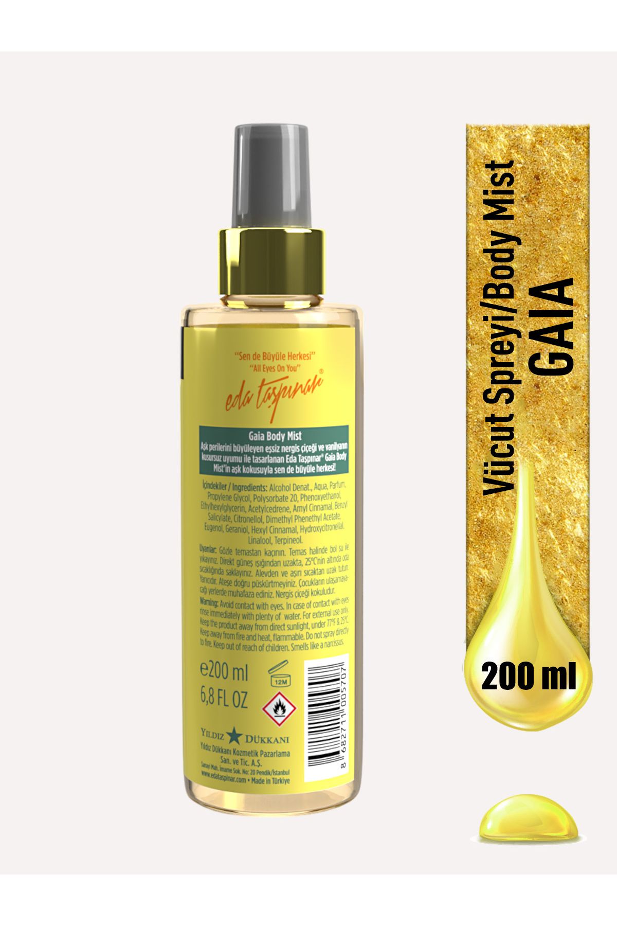 Gaia Body Mist - 200 ML (EGY0045)