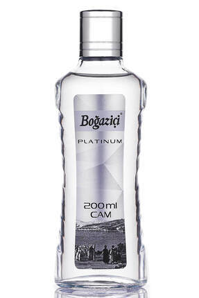 Kolonya Cam Şişe Platinum 200 ml Image 0