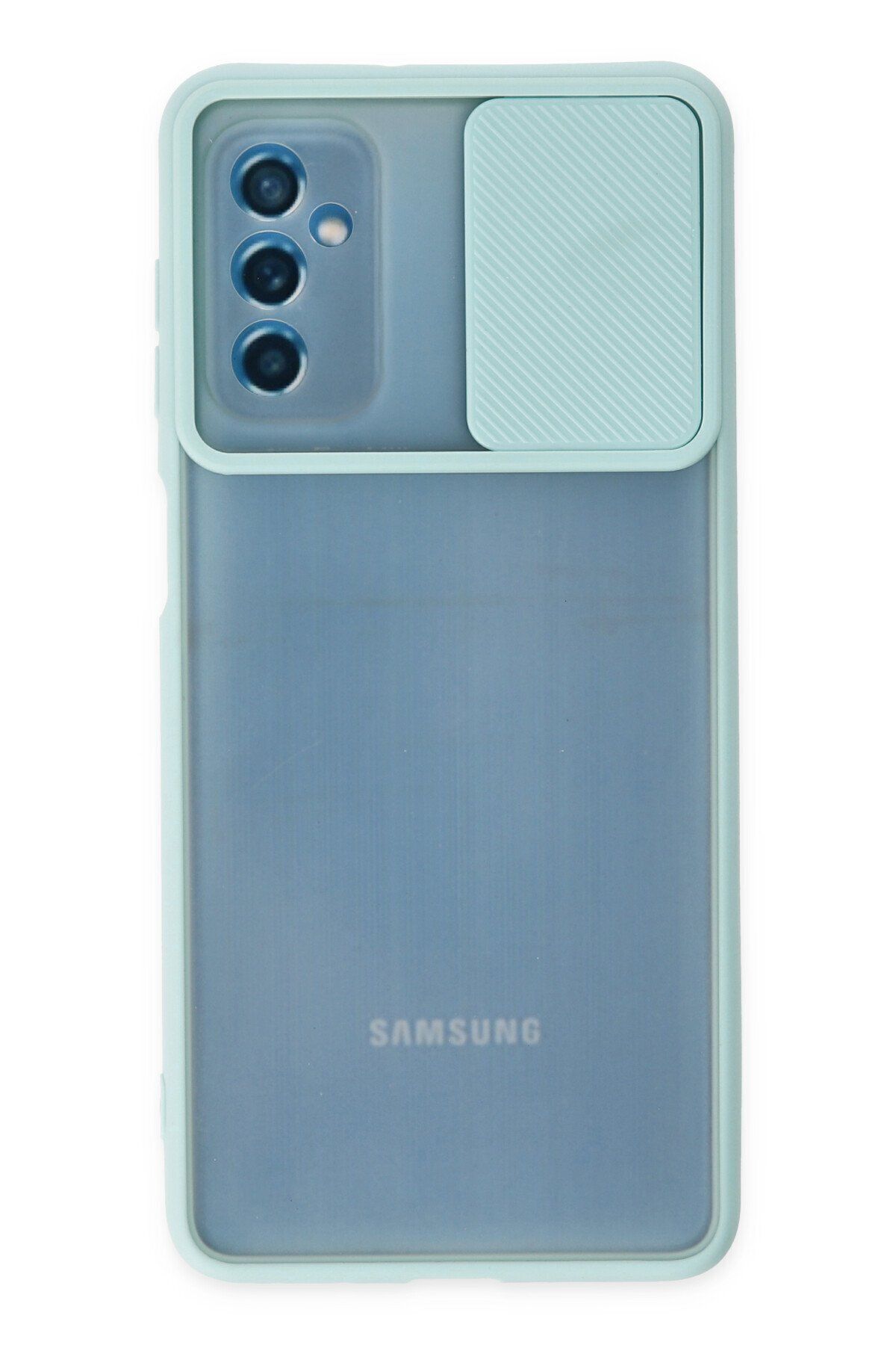 cepmoda Samsung Galaxy M52 5G| BUZLU MAT KAME...