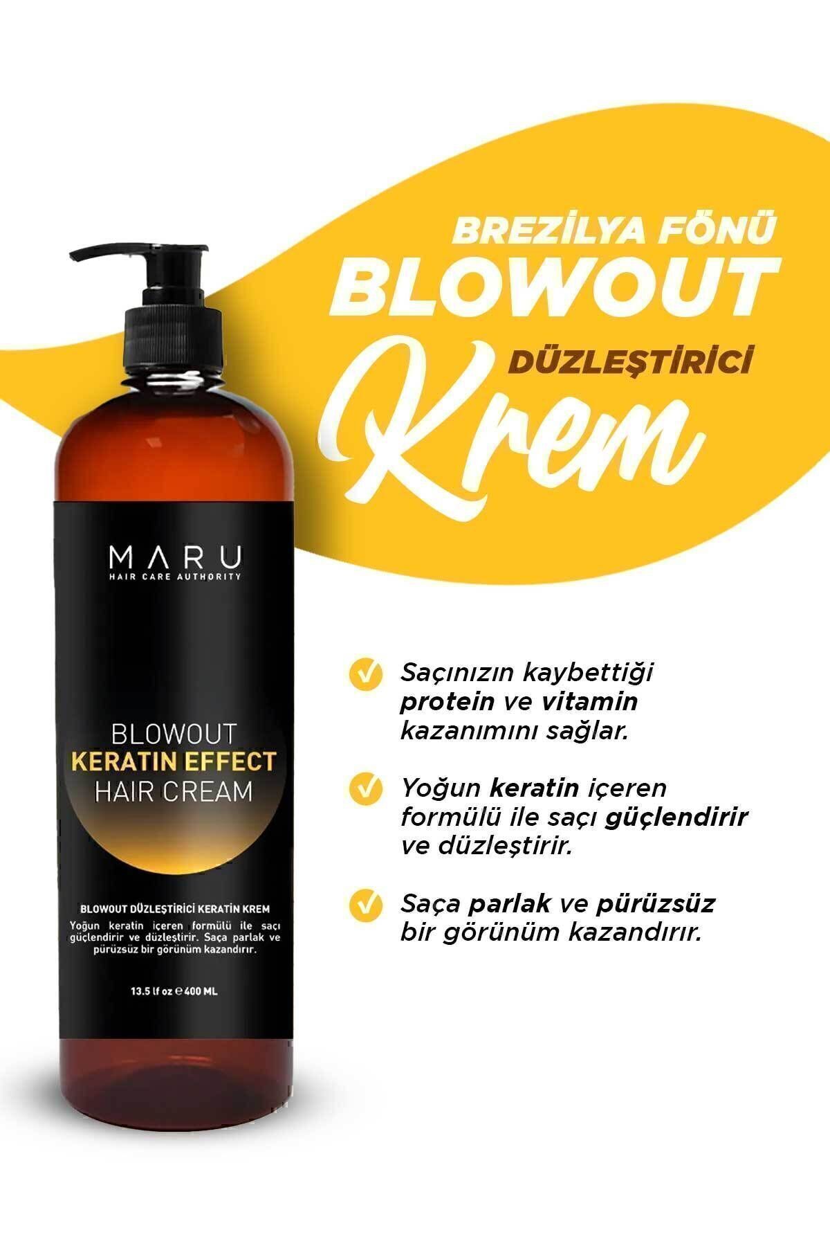 Brezilya Fönü Blowout Düzleştirici Keratin Krem 400 Ml.