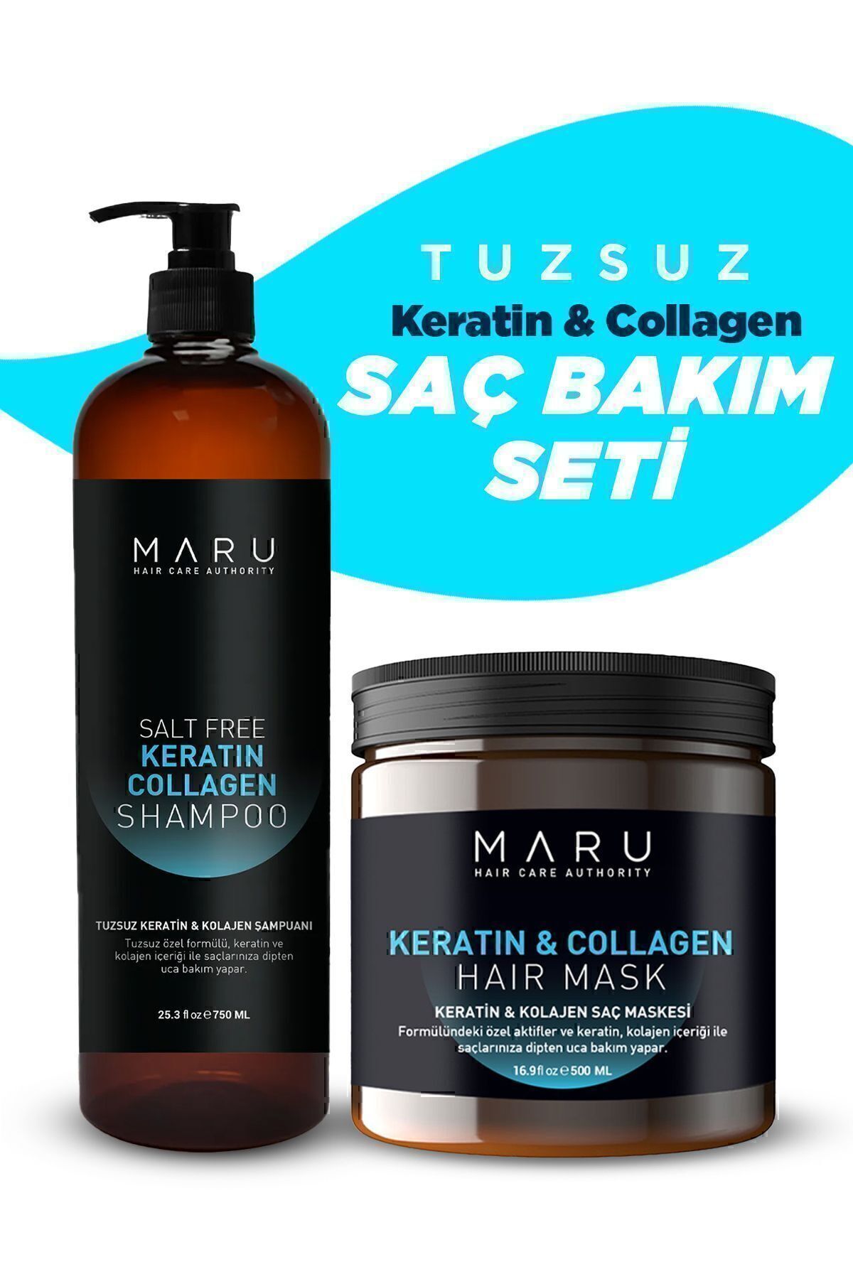 MARUTuzsuz Keratin KolajenŞampuan Ve Keratin...