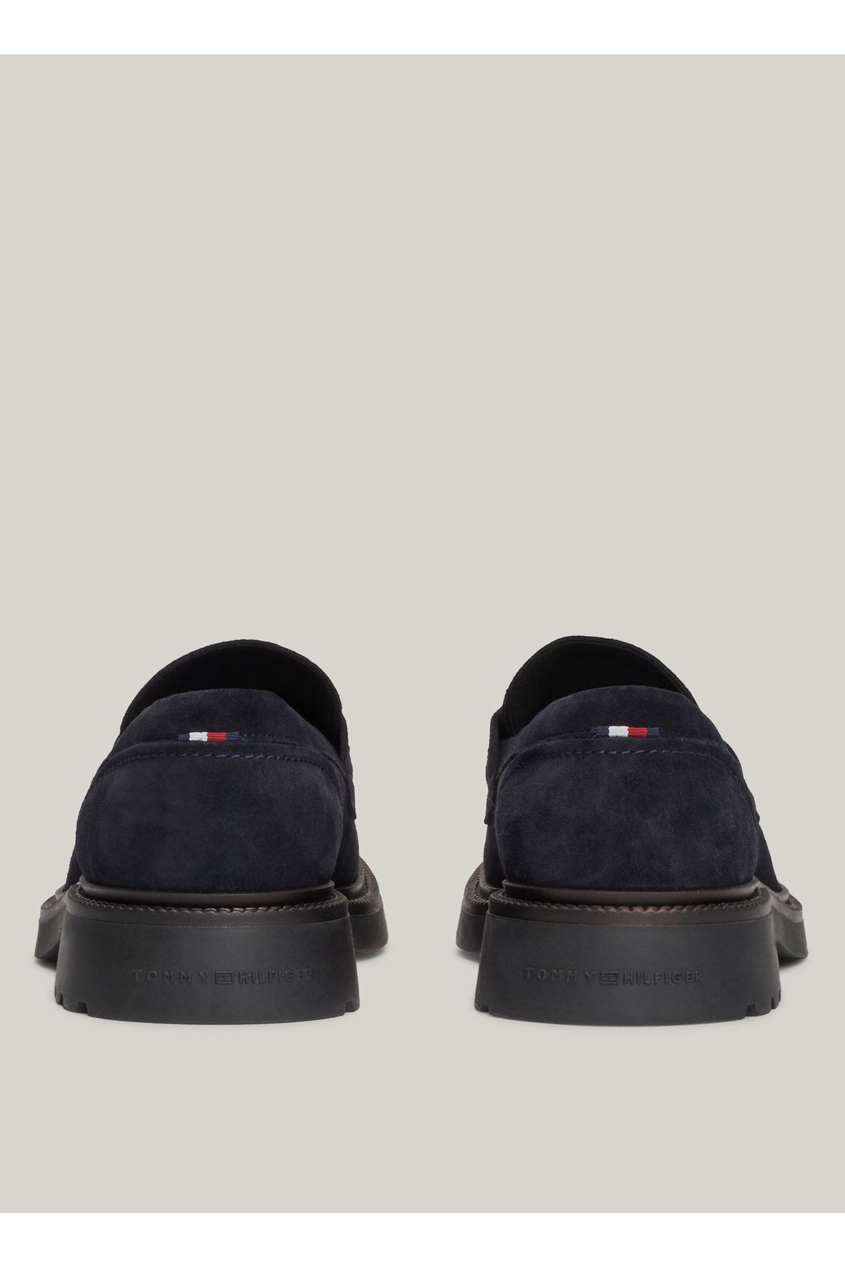 Süet Lacivert Erkek Loafer HILFIGER COMFORT LWT SDE LOAFER