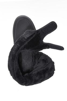 Içi Kürklü Kaymaz Taban Termal Cırtlı Kadın Kar Botu Image 2