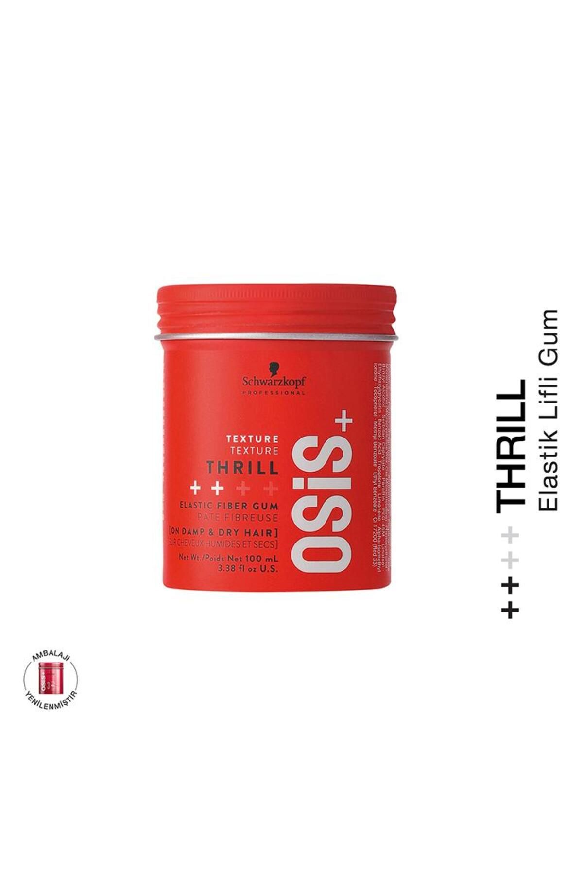 Thrill Elastik Lifli Gum Şekillendirici Orta Tutuş 100ml + BC Nem Yükleme Şampuanı 50ml