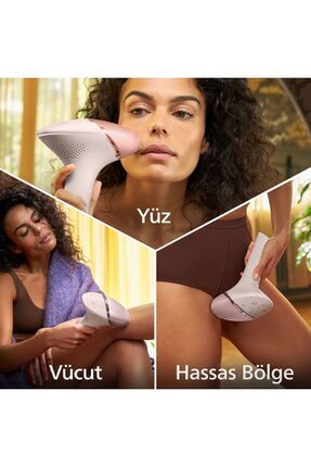 BRI950/00 Lumea Lazer Epilasyon IPL Tüy Alma Cihazı,ÇantaHEDİYELİ,Kablolu/Kablosuz Kullanım Image 5