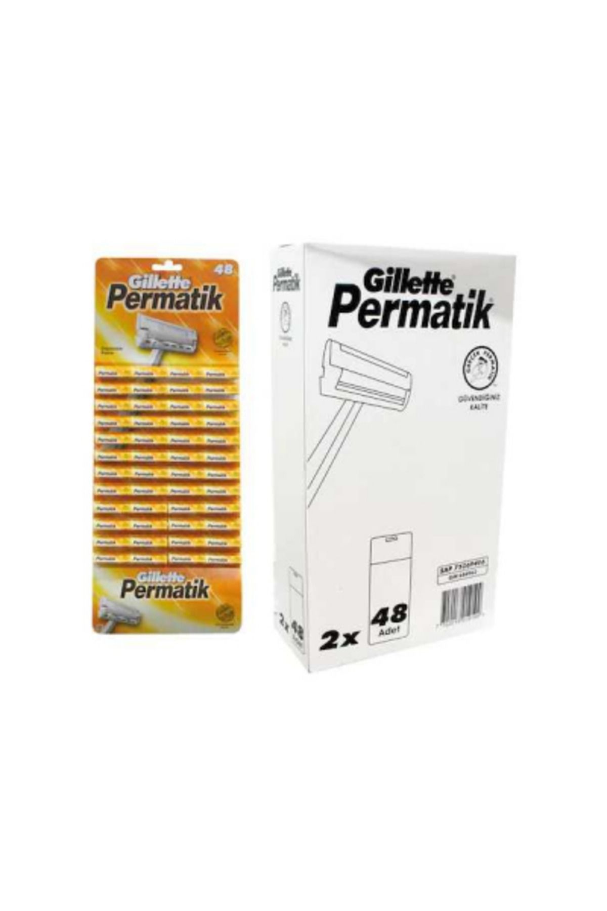 ALLTURCO PERMATİK TEK SAPLIJİLET 96 PARÇA (48...