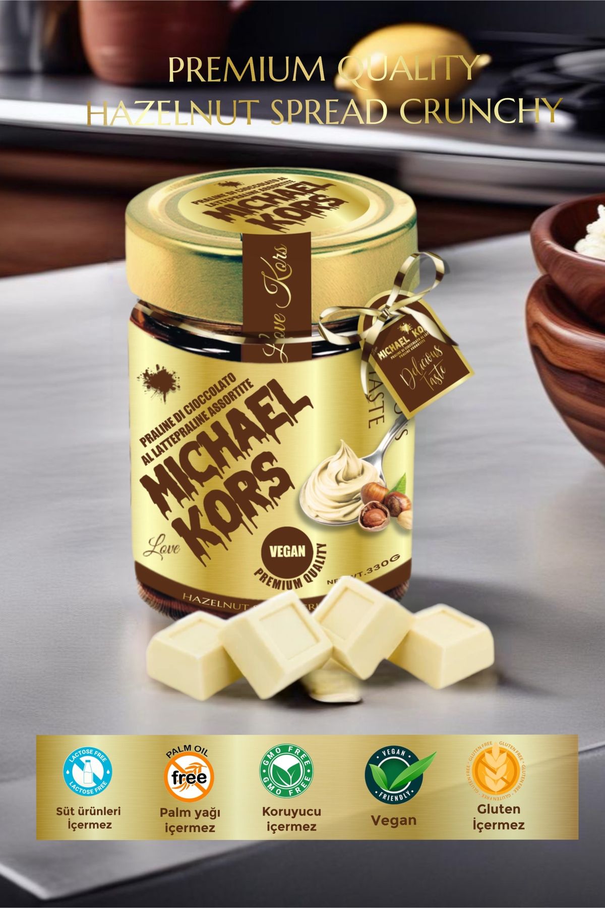 Love Praline Dı Cioccolato Al Latte Praline Assortite Krokan Fındık Kreması 330g