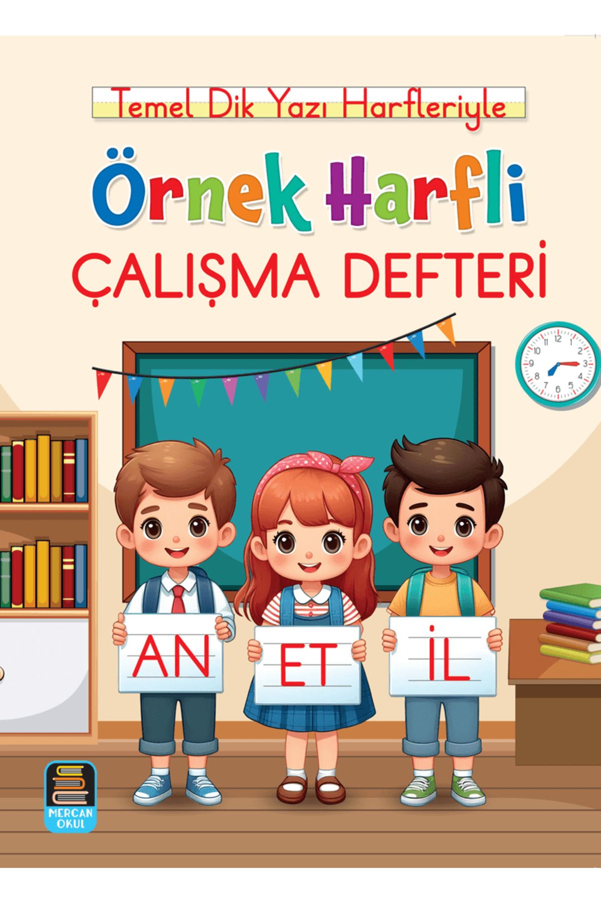 Mercan Okul Yayınları ÖrnekHarfli Çalışma Def...