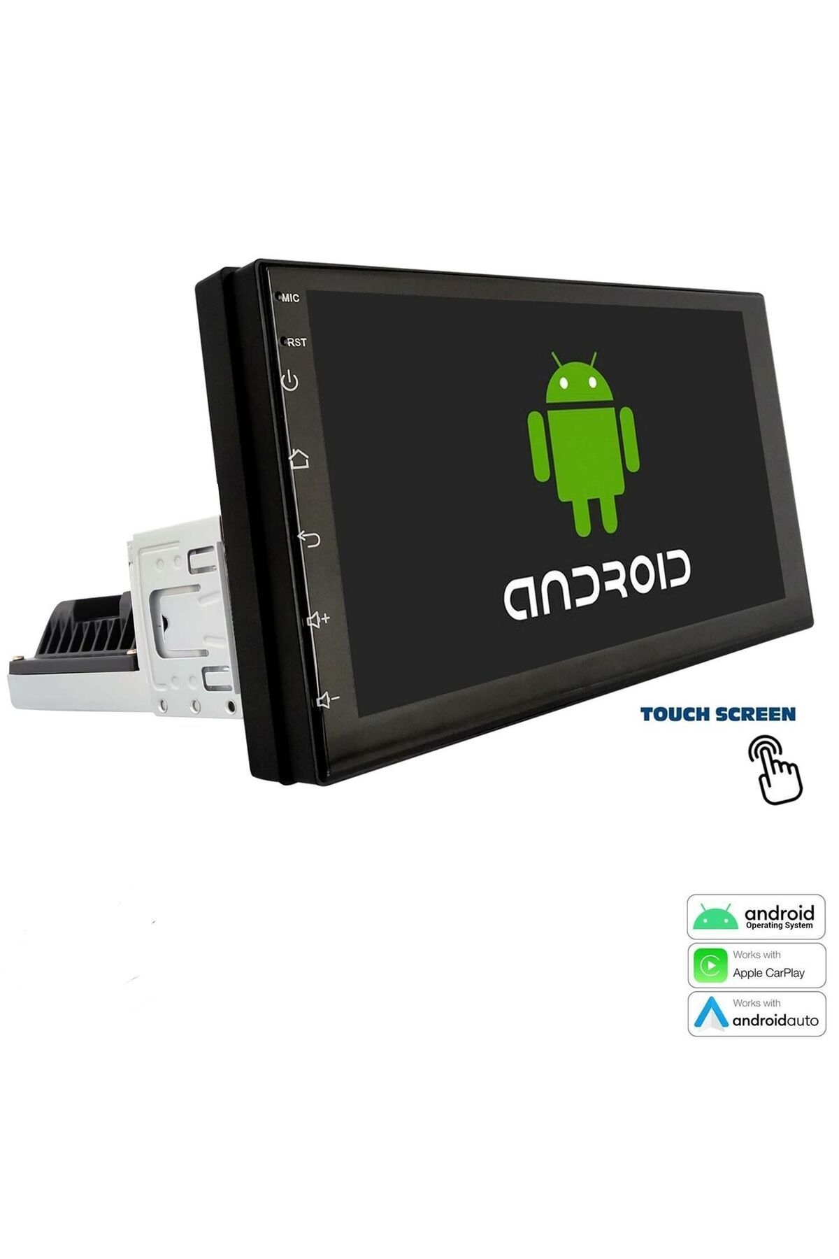 Sn-7002A 7inç Android 2gb Ram 32gb Hafıza Tek Din CarPlay Multimedya Oto Teyp Wi-Fi + Park Kamera