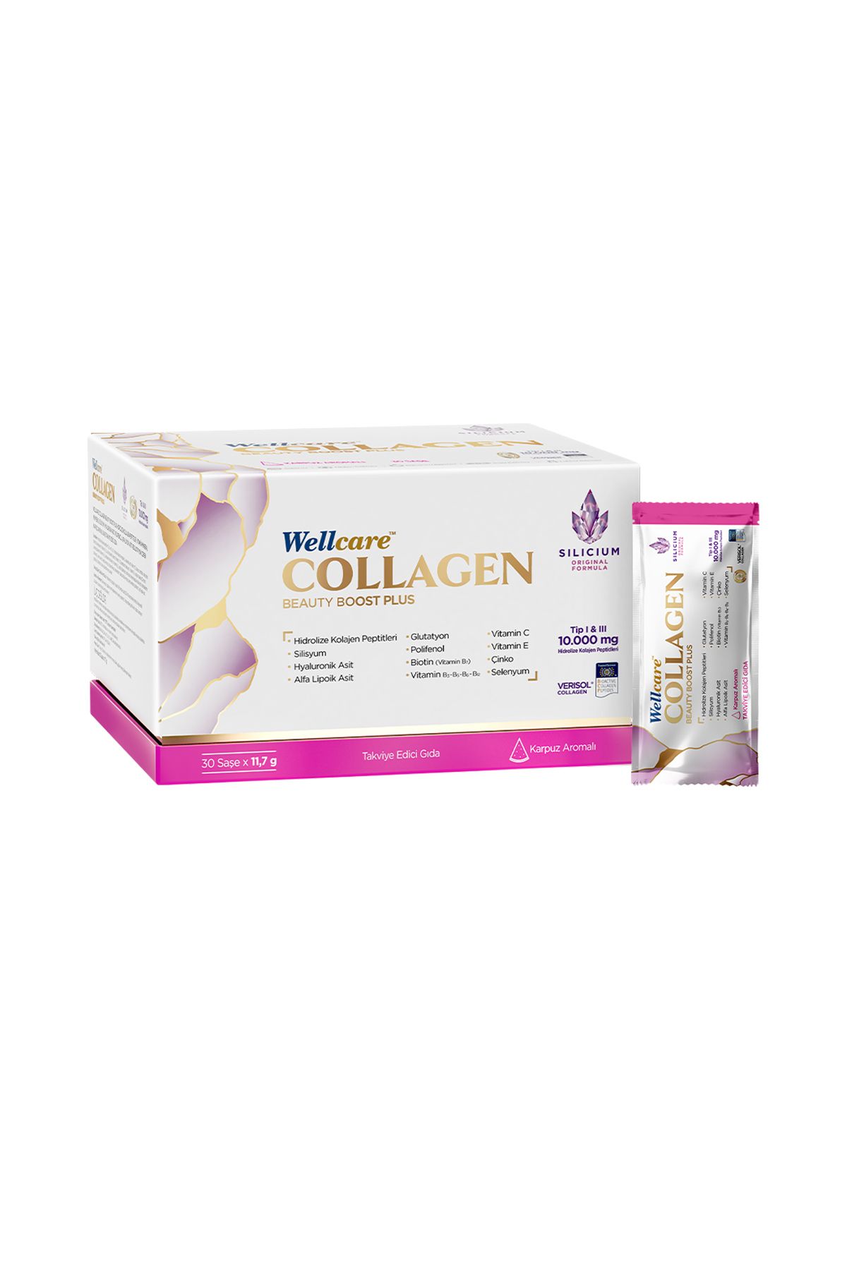 WellcareCollagen BeautyBoost Plus Saşe Karpuz...