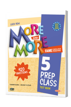 MORE AND MORE 5. SINIF PREP CLASS TEST BOOK Image 0