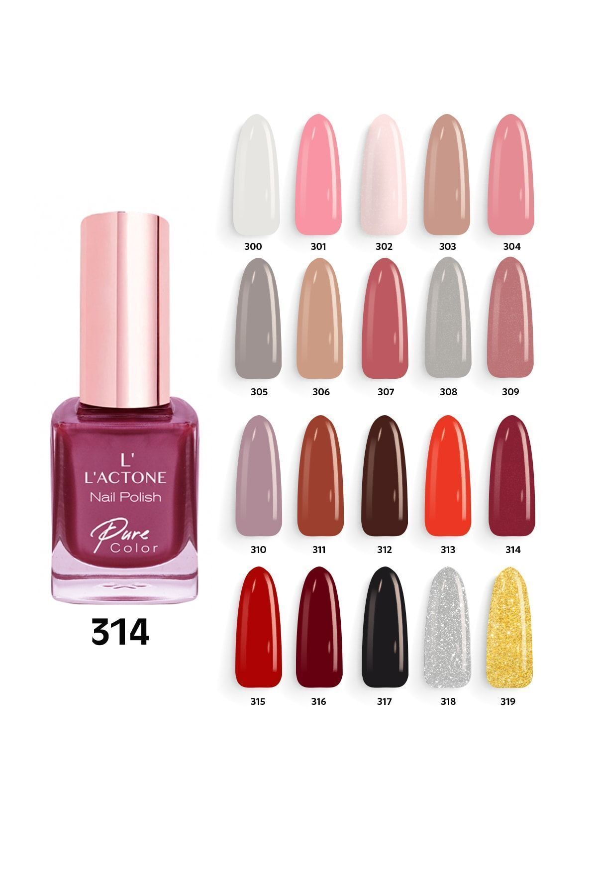 Oje Nail Polish Pure Color 314