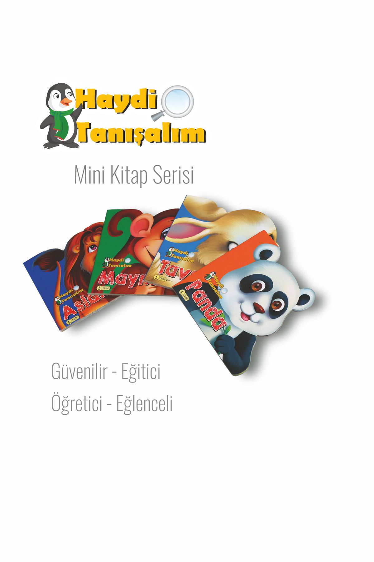 Haydi Tanışalım Okul Öncesi +2 Yaş  4 lü F Kitap Seti Karma