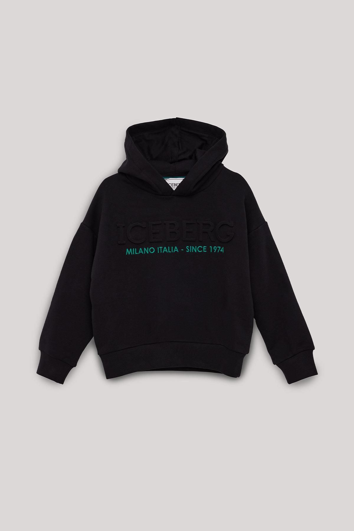 BG Store Erkek Çocuk Siyah Sweatshirt