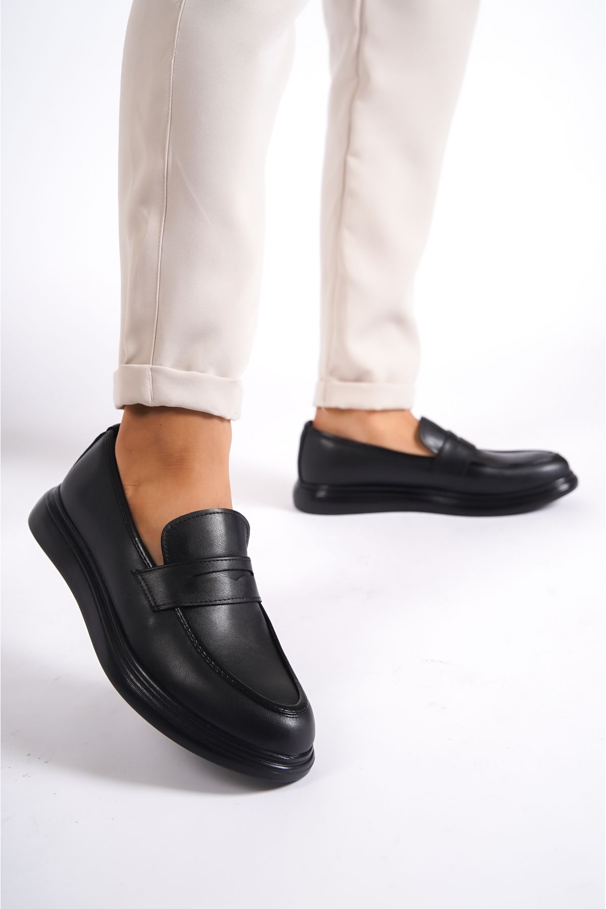 Clt8500 Erkek Kolej Model Cilt Loafer