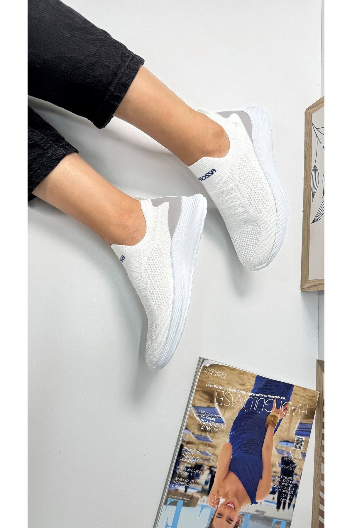 İmerShoesAllyup GünlükUnisex Sneaker Slip On...