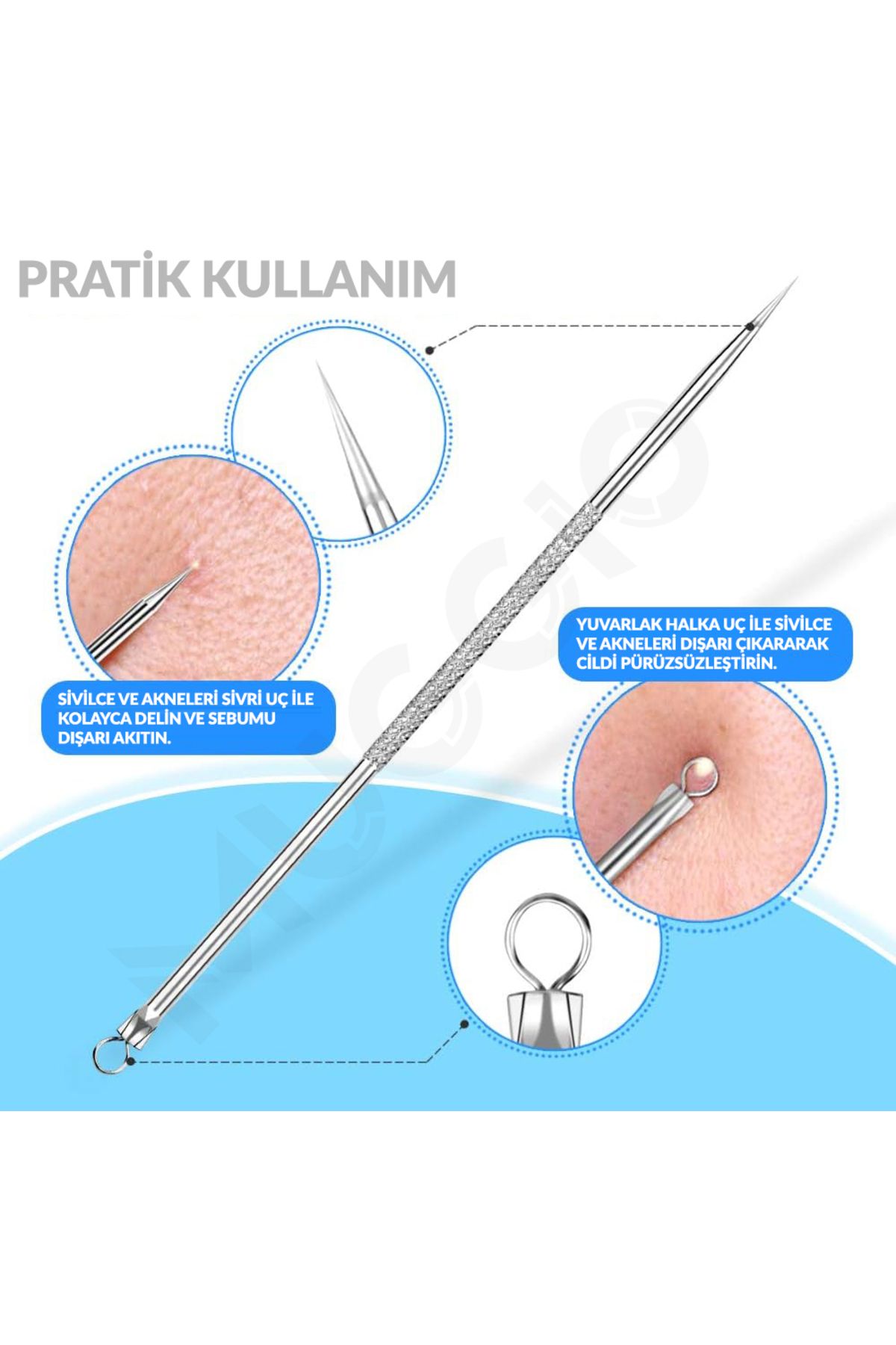 Akne - Siyah Nokta Ve Sivilce Temizleyici Komedon 2'li