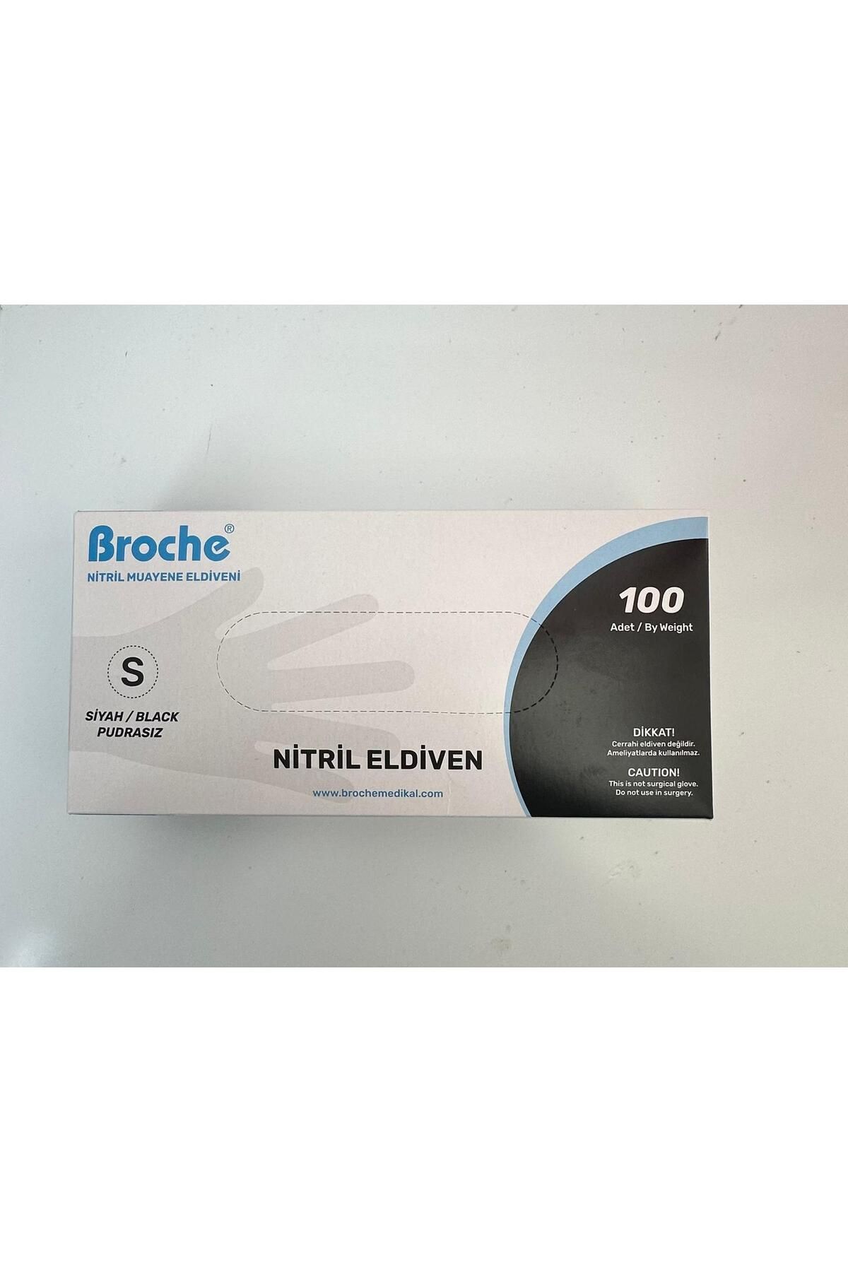 Broche nitril eldiven