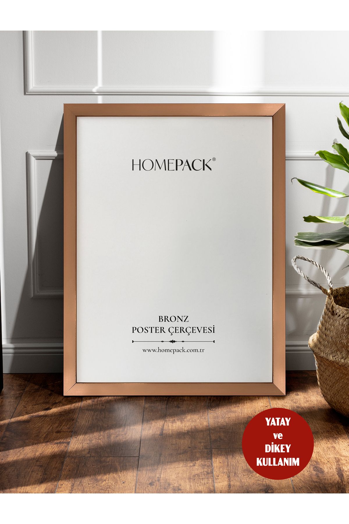 HOMEPACKTek Parça AhşapMalzeme Poster Çerçeve...