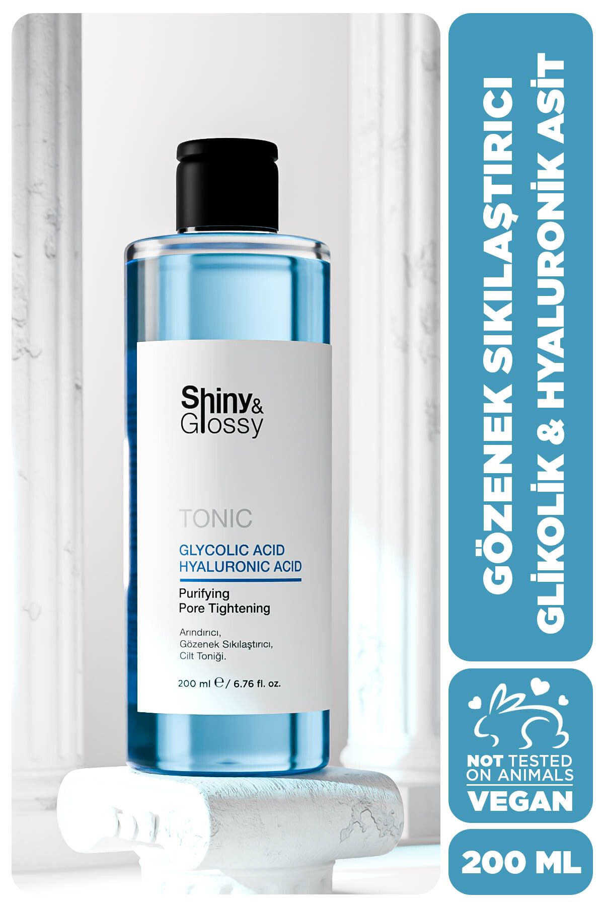 Shiny GlossyGlikolik Asit &Hyaluronik Asit Ar...