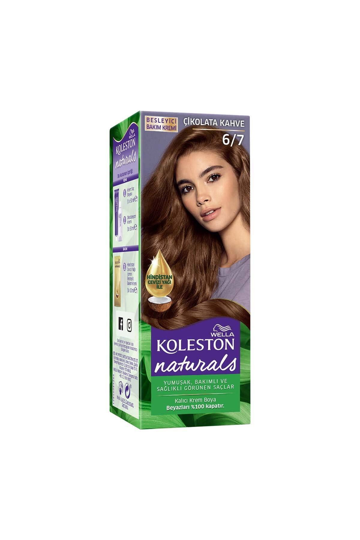 Koleston Saç Boyası Naturals 6/7 Çikolata Kahve