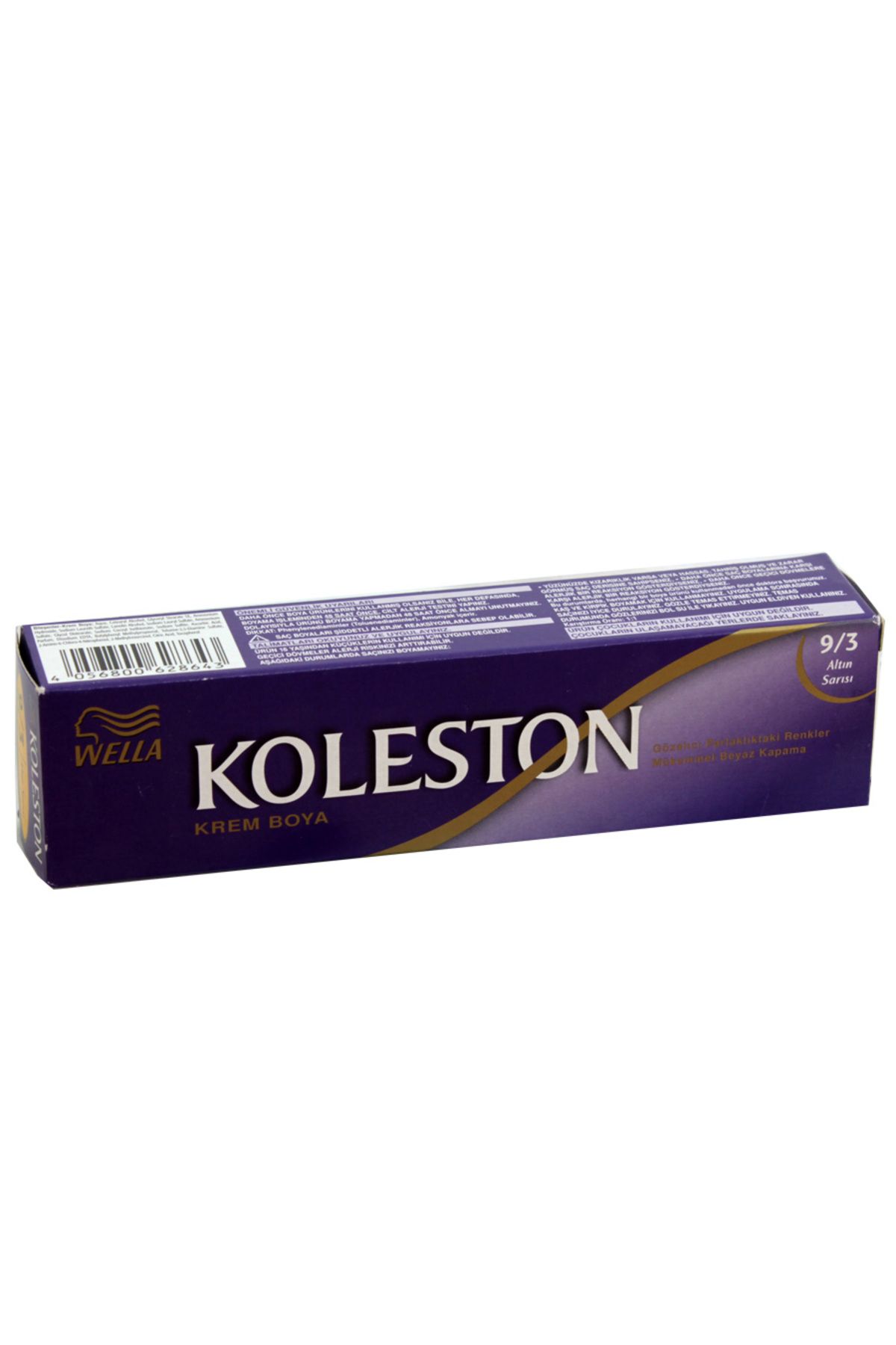 Wella Koleston Single Tüp SaçBoyası 9/3 Altın...