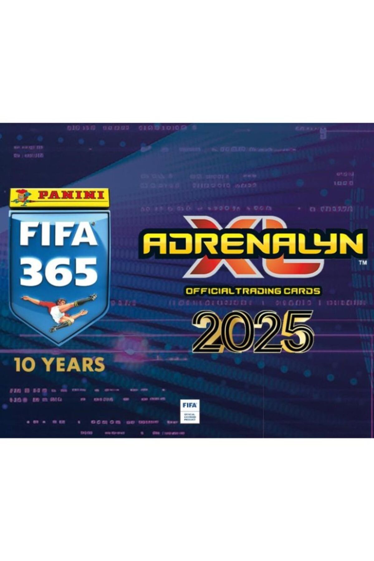 Fifa 365 AdrenalynXL 2025 Booster Trading Card 5'li Paket Seti (5 pakette 30 Kart)