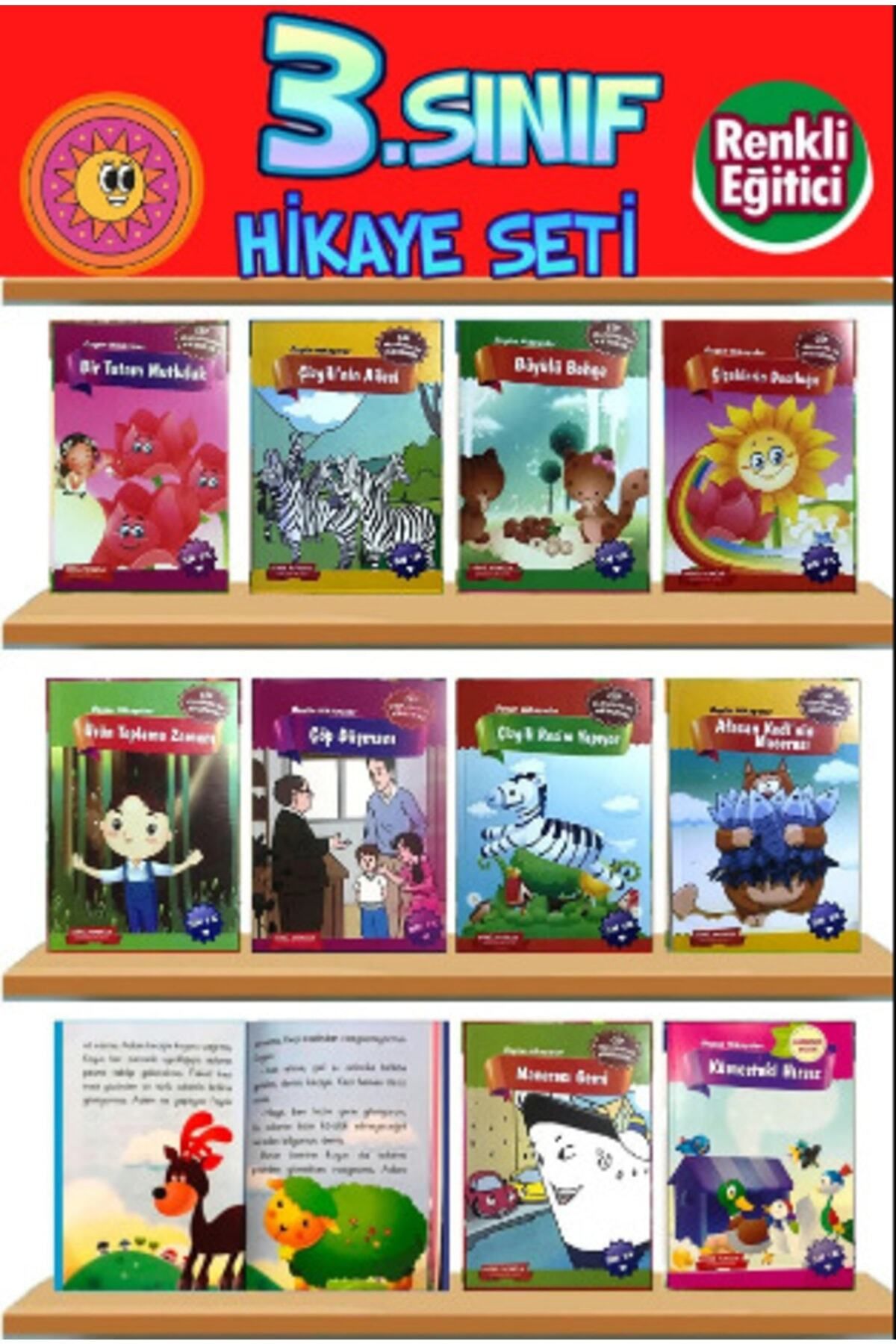 3.sınıflar Için Özgün Hikaye Seti