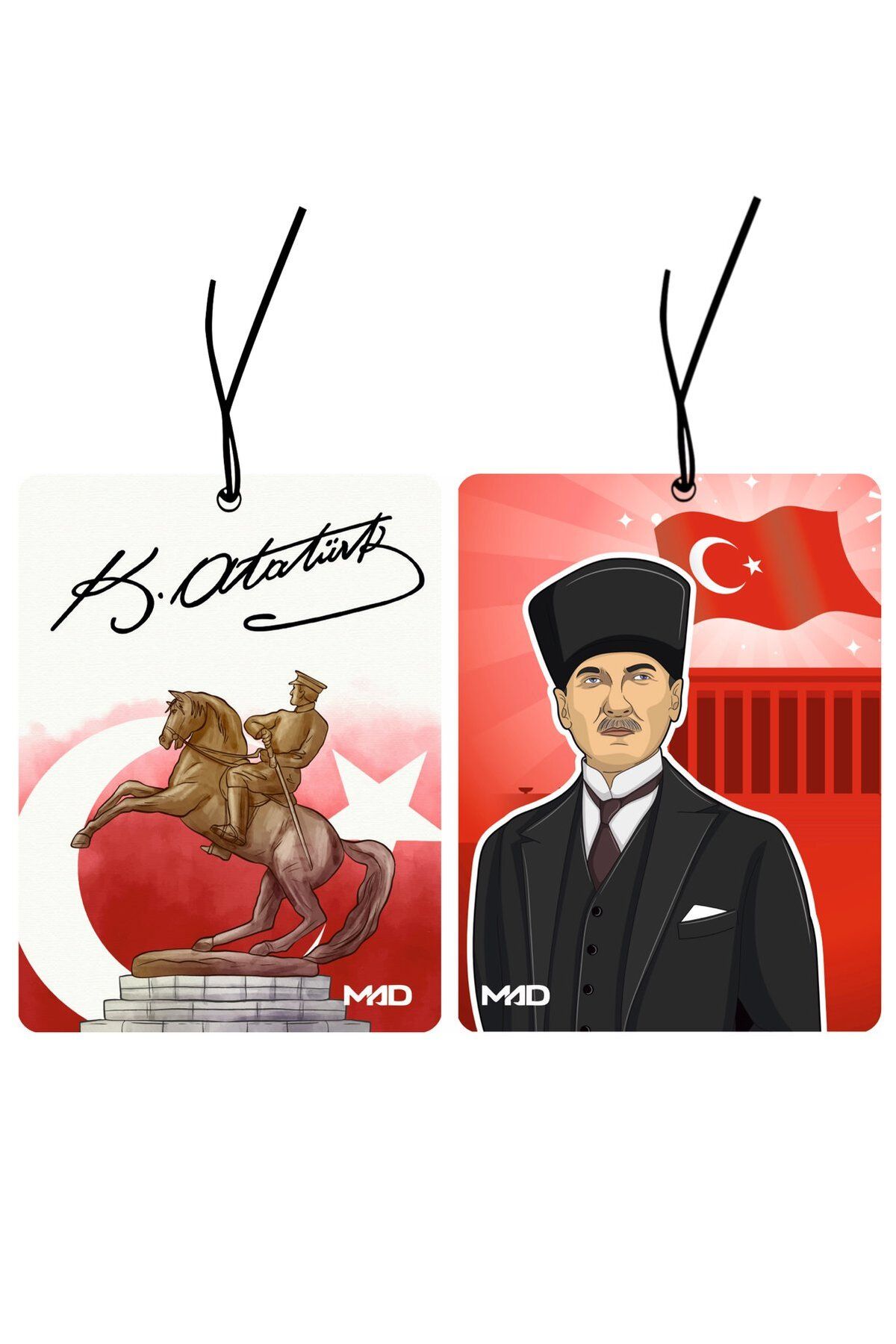 Gaccosh Atatürk Ve TürkBayrağı Tasarımlı Prem...