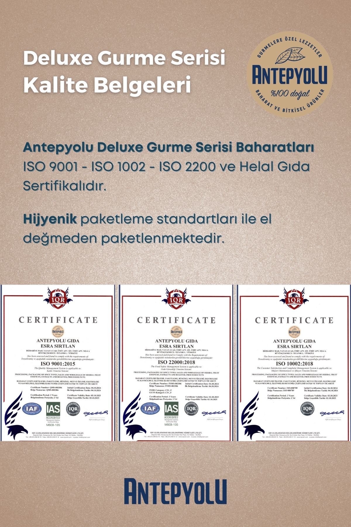 Deluxe Gurme Serisi Günlük Taze Çekim Öğütülmüş Kara Biber Doğal & Lezzetli Toz Karabiber 90 gr