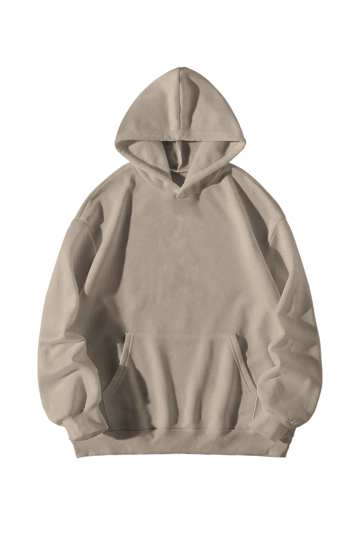 Kadın Erkek Krem Kendrick Lamar Mr. Morale Die Hard Baskılı Oversize Kapşonlu Kanguru Cepli Hoodie